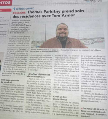 Article de presse, conciergerie.